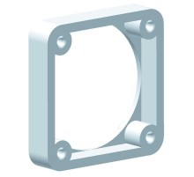 Рамка под розетки фланец 110х100 посад. отв. 90х90 мм 1854 I 1854-Bals I Bals