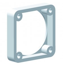 Рамка под розетки фланец 110х100 посад. отв. 90х90 мм 1854 I 1854-Bals I Bals