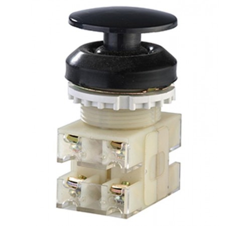 ВК30-10-22130-54 У2, черный, 2з+2р, гриб без фиксации, IP54, 10А. 660В, выключатель кнопочный (ЭТ)  ET055279  Электротехник