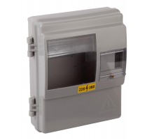 Щит учетно-распределительный пластиковый навесной ЩУРн-П 1/4 IP54 (290х240х110)  Б0050592  ЭРА