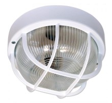 Светильник пылевлагозащищенный для ЖКХ Фарпласт Круг НБО 23-60-004 IP44 корпус с решеткой белый ГИ  1005500668  Элетех