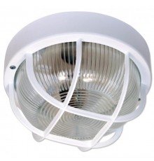 Светильник пылевлагозащищенный для ЖКХ Фарпласт Круг НБО 23-60-004 IP44 корпус с решеткой белый ГИ  1005500668  Элетех