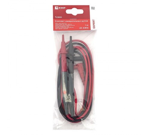 Комплект измерительных щупов TL3001 (1м)(20AWG) EKF Expert  TL3001  EKF