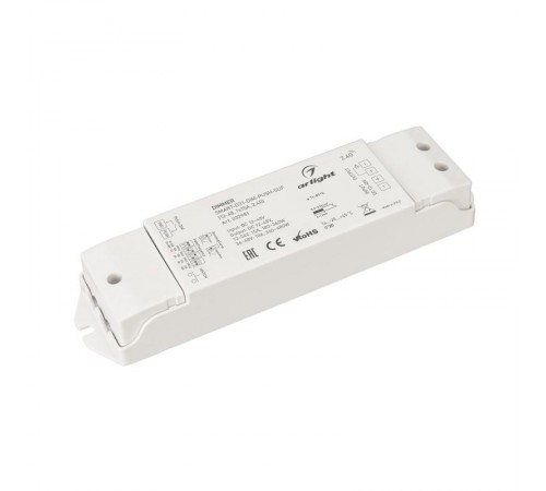 Диммер SMART-D21-DIM-PUSH-SUF (12-48, 1x15A, 2.4G) (Arlight, IP20 Пластик, 5 лет)  032981  Arlight