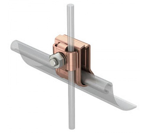 Крепеж прутка к водосточному желобу  * (RK-FIX CU)  5316468  OBO Bettermann