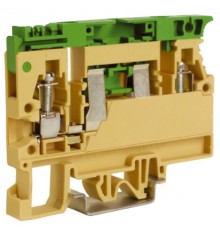 Держатель предохранителя. 4 кв. мм. Предустановлен диодный индикатор. 48В (AC-DC). Тип SFO.4/C48. Бежевый.  ZSF848  DKC