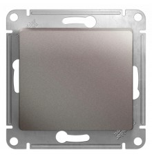 Glossa Платина Переключатель 1-клавишный, сх.6,10AX  GSL001261  SE