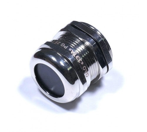 Кабельный ввод PG 25 латунный УТ1,5 IP68 (d кабеля 15-22 мм)  zeta30154  ГОФРОМАТИК