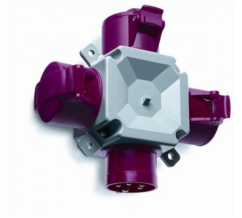 Адаптер 3-лучевой 316T6, 16A, 3P+E, IP44  2CMA168122R1000  ABB