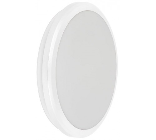 Светильник светодиодный бытовой ДПБ 3001 12Вт IP54 4000K круг белый  LDPB0-3001-12-4000-K01  IEK