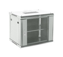 Настенный шкаф 19" 9U 600450501 (ШxГxВ), RAL 7035  04-0964-111  REXANT