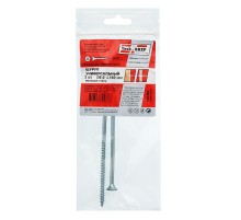 Саморез ШУц 6,0х140 пот. гол. (2 шт) - пакет ( 0,036 кг)  102464  Tech-KREP