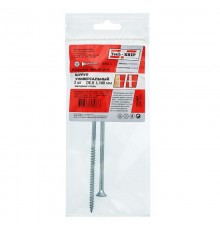 Саморез ШУц 6,0х140 пот. гол. (2 шт) - пакет ( 0,036 кг)  102464  Tech-KREP