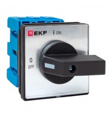 Переключатель кулачковый ПК-2-13 40А 3P "ВКЛ-ВЫКЛ" IP65  pk-2-13-40-65  EKF