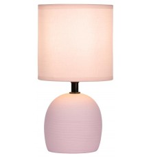 Настольная лампа Sheron 7067-501 1 * Е14 40 Вт керамика розовая с абажуром  Б0057260  Rivoli