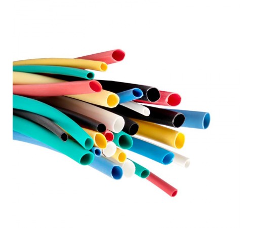 Термоусаживаемая трубка ТУТ нг 2/1 набор:7 цветов по 3шт. 100мм. EKF PROxima  tut-n-2  EKF