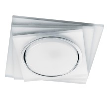 Светильник встраиваемый с белой LED подсветкой CD5023 потолочный GX53 без лампы, прозрачный  40521  Feron
