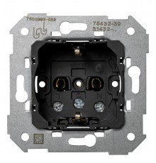 Simon 75 Механизм Розетка двухполюсная с/з Schuko, 16А 250В, винтовой зажим, S82, S82N, S88, S82 Detail  75432-39  Simon