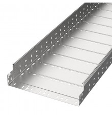 Лоток перфорированный Профи 400х100х3000 (1,0 мм) (6 м/уп)  PR16.4725  Промрукав