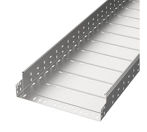 Лоток перфорированный Профи 400х100х6000 (1,0 мм) (12 м/уп)  PR16.4726  Промрукав