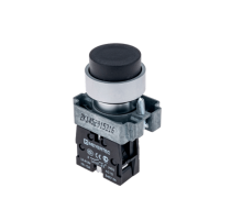 Кнопка выступающая, черная, 1NO, мет. MTB2-BLZ112  58154  ОВЕН