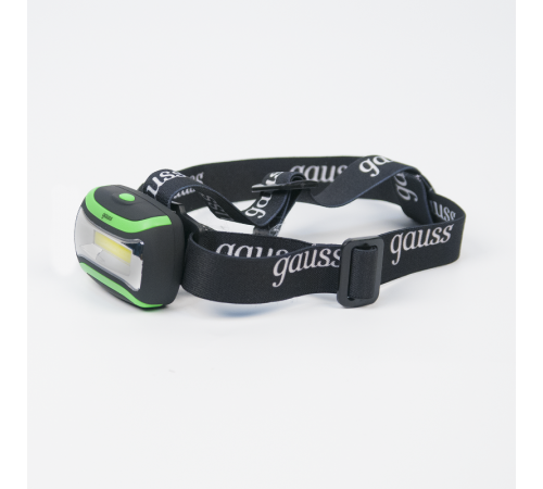 Фонарь налобный GFL307 3W 180lm 3xААА LED 1/12/72  GF307  Gauss