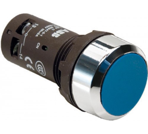 Кнопка CP1-30L-01 синяя без фиксации 1HЗ  1SFA619100R3044  ABB