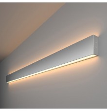 Светильник светодиодный накладной линейный двусторонний 128см 50W 3000K матовое серебро (101-100-40-128)  a041471  Elektrostandard