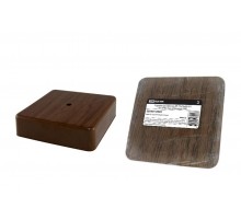Коробка распределительная КР 75х75х20 о/п бук IP40, инд. штрихкод  SQ1401-0303  TDM