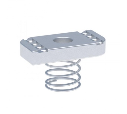 STRUT-гайка (канальная) М8 с короткой пружиной  stgkpM8  EKF