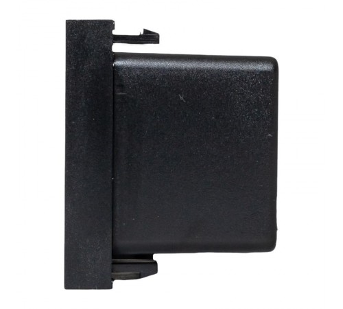 Розетка USB A+C, 2.1А, 2 гнезда, без индикатора, черная, матовая E2MR2B-21USB-10-ACEKF