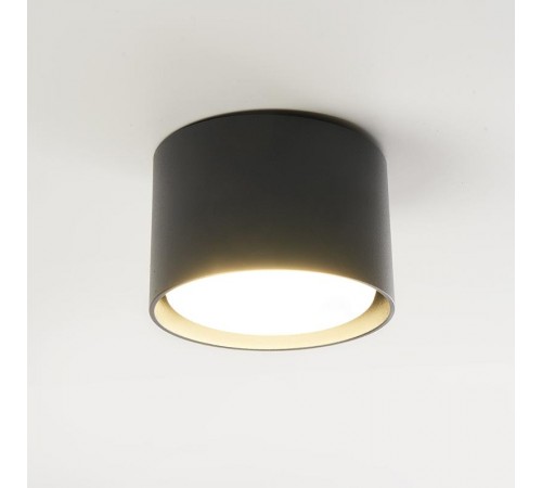 Светильник потолочный под лампу макс 12W, 230V, GX53, черный, HL359  41991  FERON