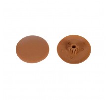 Заглушка для шуруп-стяж. PZ 5 /HEX 5 мм вишня  (15 шт) - пакет  Krep  106212  Tech-KREP