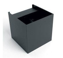 Светильник уличный светодиодный, 2*3W, 450Lm, 3000K, DH012, черный  48098  FERON