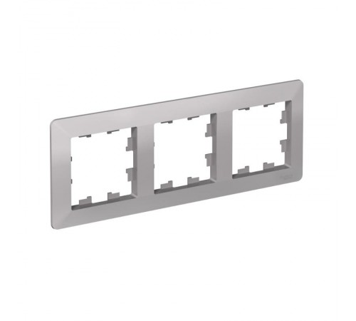 AtlasDesign Air Рамка 3-ая, Алюминий / Дымчатый Черный  ATN220303  SE