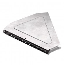 Угол горизонтальный 45 градусов с крышкой Стандарт 600х50   PR16.0619  Промрукав