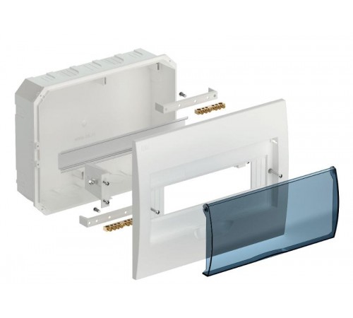 Корпус пластиковый встраиваемый на 12 модулей ЩРВ-П-12 IP41 белый 222х280х92мм KREPTA 3  MKP12-V-12-40-10  IEK