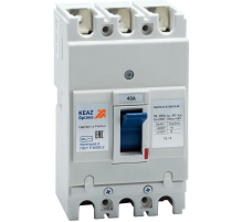 Выключатель автоматический OptiMat E100L040-УХЛ3-РЕГ 273891  КЭАЗ