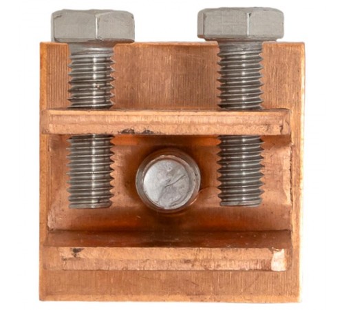 Держатель фальцевый, скручиваемый 3мм, Cu EKF PROxima   lp-33396-cu   EKF