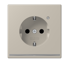 SCHUKO-розетка с LED подсветкой ES1520-OLNW Jung