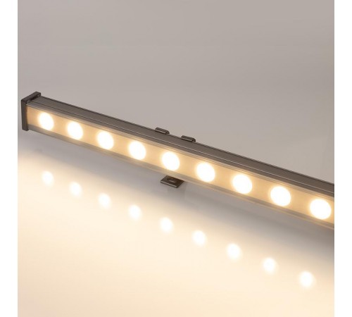 Прожектор светодиодный архитектурный AR-LINE-1000M-24W-220V Warm (Grey, 30 deg)  024303  Arlight