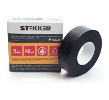 Изолента для высоковольтных проводов, самослипающаяся 25 мм, длина 5 м. (до10кВ)  39157  STEKKER