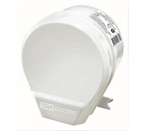 Разъём РШ-ВШ 32А 250В 2Р+РЕ СУ белый   SQ1812-0004  TDM