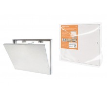 Люк под плитку, алюминиевый, съемный, нажимной, ограничитель-цепочка, 500х300,  SQ1807-0609  TDM