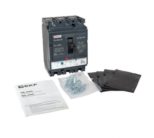 Выключатель автоматический ВА-99C (Compact NS) 160/25А 3P 36кА PROxima  mccb99C-160-25  EKF