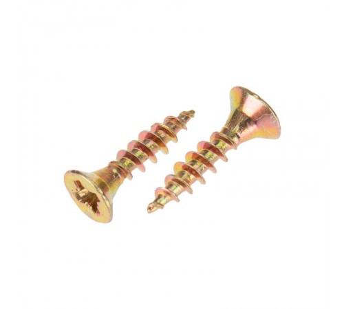 Саморез универсальный 3.5х16, желтый цинк, упаковка поставщика ( 32 000 шт. )  1111-3516-1  KRANZ