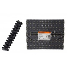 Зажим винтовой ЗВИ-100 полипропилен 6-25мм2 12пар 100°С черный   SQ0510-0039  TDM