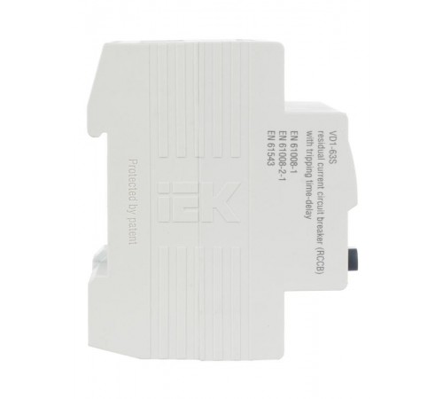 Выключатель дифференциальный (УЗО) ВД1-63S 4п 63А 300мА тип AC  MDV12-4-063-300  IEK