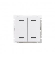 Кнопка нажимная, 4 клавиши, с подсветкой, до 30В, Impressivo, белый  FAP1204-84   2TKA00000915  ABB