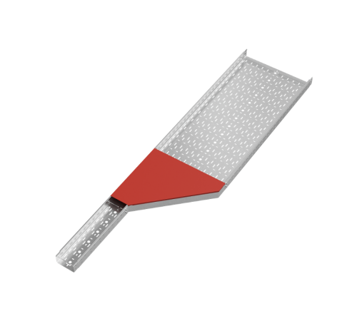 Крышка переходника правого 150-600 мм "ПЛЮС" HD  KPDplus150-600-R HD   КМ-профиль